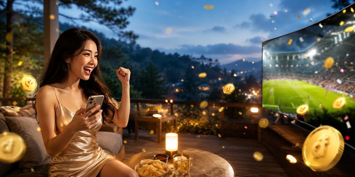 Người dùng chơi xổ số trên di động tại Đà Lạt